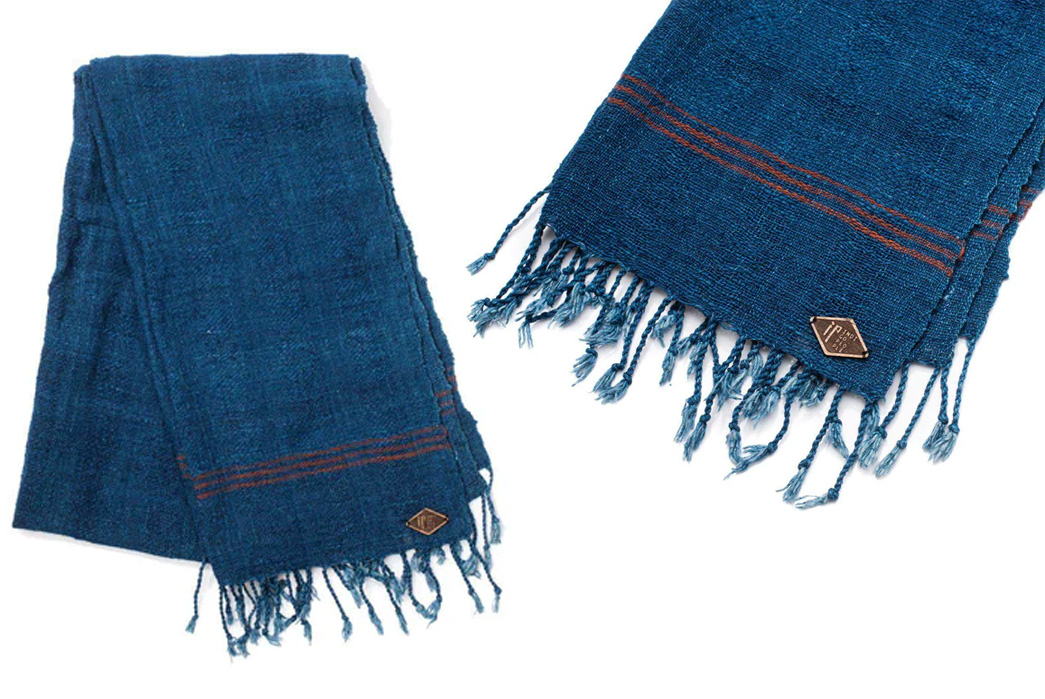 Need-a-Lightweight-Scarf-Indigo-People's-Tsuru-Scarf-Will-Fit-the-Bill-folded-and-detailed