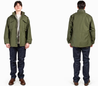 The-Real-McCoy's-Reissues-Its-MJ22107-M-65-Field-Coat-model-front-back