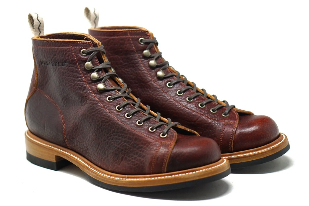 Unmarked Goes Rogue with Bison Leather Archie Boots