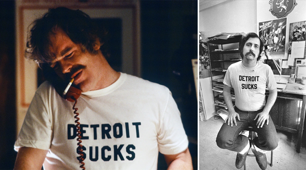 Working-Titles---Almost-Famous-Philip-Seymour-Hoffman's-Lester-Bangs-(left)-and-the-real-Lester-Bangs-(right)-in-an-infamously-controversial-'Detroit-Sucks'-Tee.-images-via-Variety-and-Etsy.