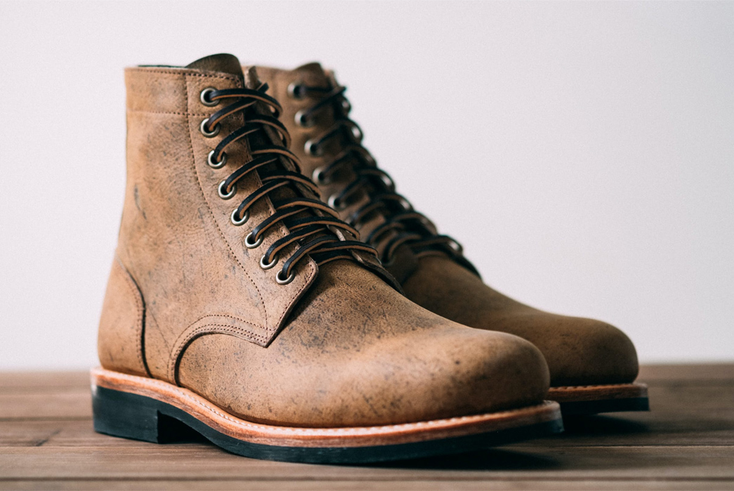 American-Trench-Renders-2-of-Its-Classic-Silhouettes-in-Waxed-Kudu-Tall-shoe-pairs-Single