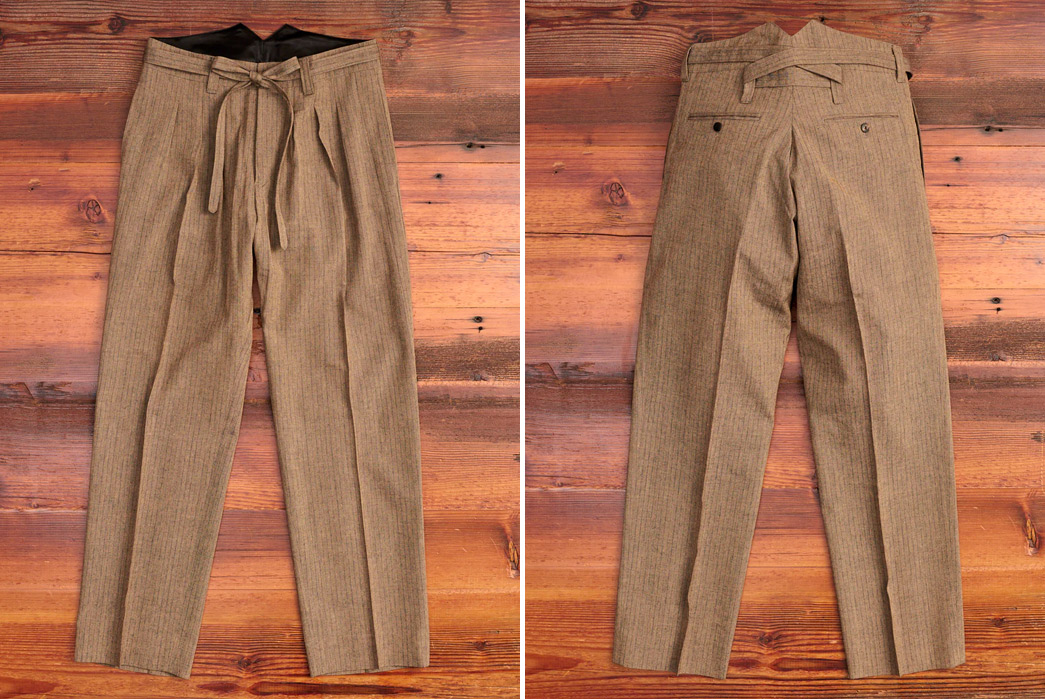 Drawstring-Linen-Pants---Five-Plus-One-Plus-One---Visvim-Hakama-Pants-Santome-in-Grey