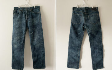 Fade-Friday---Sugar-Cane-55th-Anniversary-Edo-Ai-Jeans-(1-Year,-1-Soak)-front-back