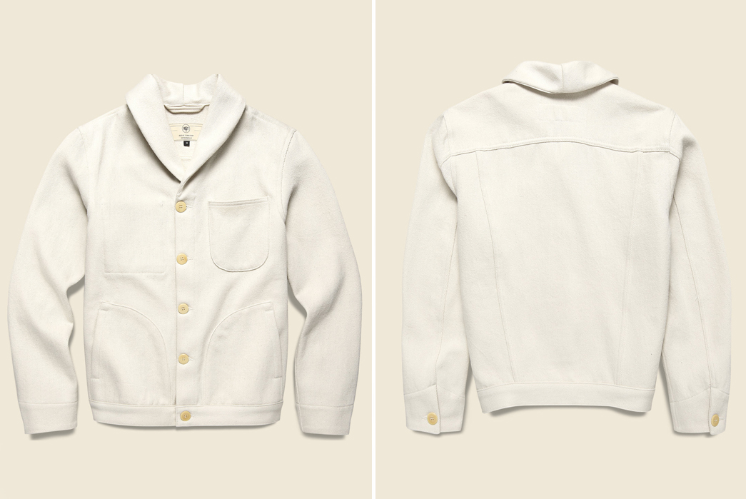 Rogue Territory's Shawl Collar Supply Jacket is Made From 11 oz
