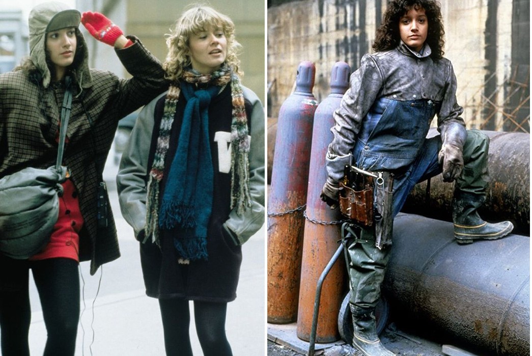 Working-Titles---Flashdance-The-two-sides-of-Alex's-style.-Images-via-Paramount-pictures