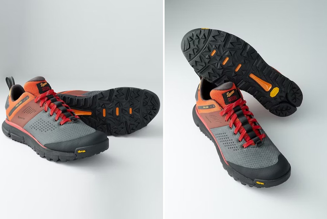 Danner-&-Mystery-Ranch-Team-Up-to-Produce-Trail-2650-GTX-Hiking-Shoe-pair-side-and-top-view