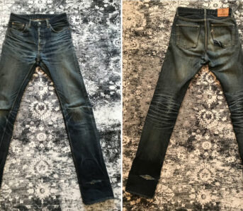 Fade-Friday---Pure-Blue-Japan-XX-015-(4-Years,-2-Washes,-5-Soaks)-Front-and-back