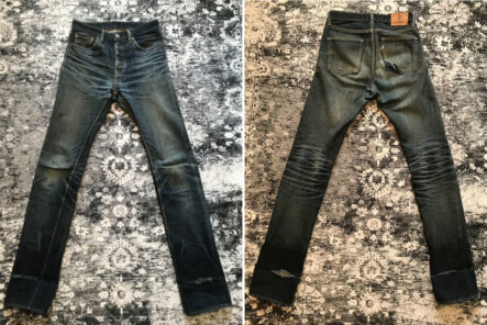 Fade-Friday---Pure-Blue-Japan-XX-015-(4-Years,-2-Washes,-5-Soaks)-Front-and-back