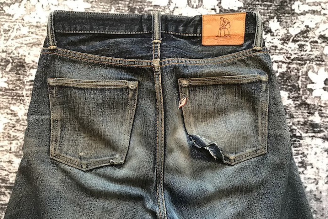 Fade Friday - Pure Blue Japan XX-015 (4 Years, 2 Washes, 5 Soaks)