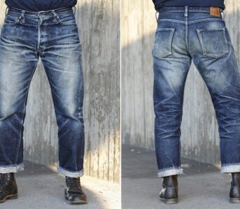 Fade-Friday---Samurai-S510xx25-HJ-(1-Year,-3-Washes,-1-Soak)-Front-and-back