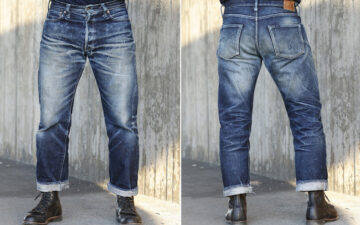 Fade-Friday---Samurai-S510xx25-HJ-(1-Year,-3-Washes,-1-Soak)-Front-and-back