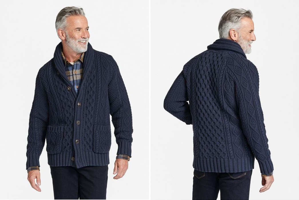 Five-Plus-One---Shawl-Collar-Cardigans-navy-front-and-back