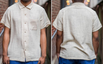 Get-into-Some-Gauze-with-3sixteen's-Latest-Vacation-Shirt-Model-front-and-back
