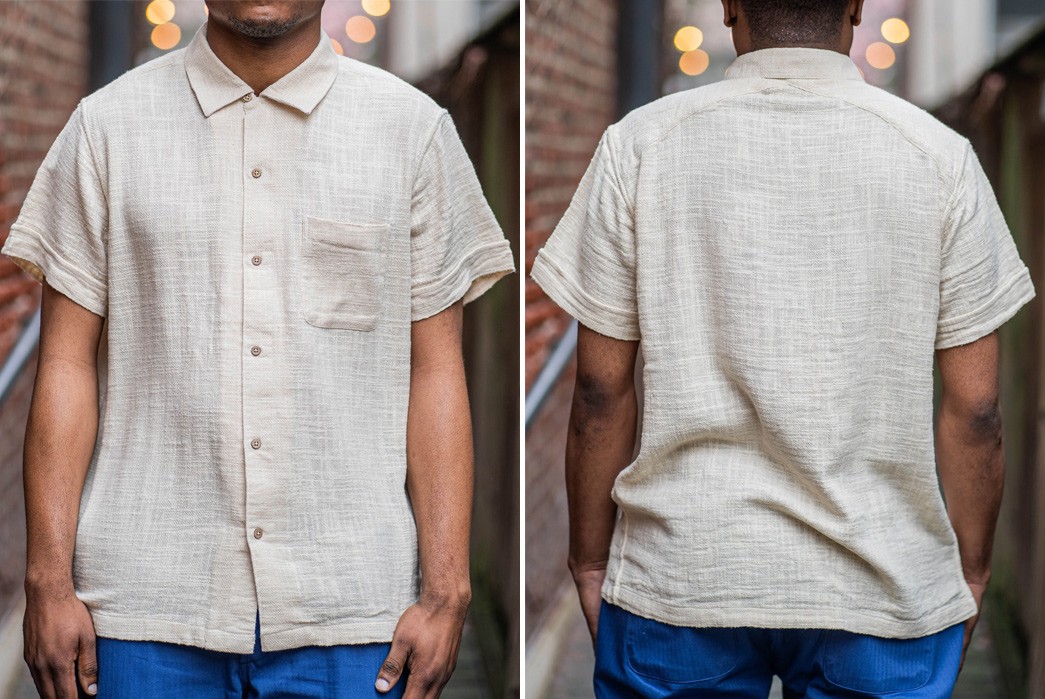 Get into Some Gauze with 3sixteen's Latest Vacation Shirt
