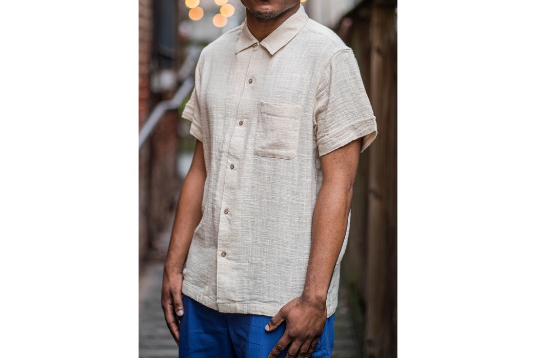 Get into Some Gauze with 3sixteen's Latest Vacation Shirt
