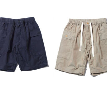 Post-Overalls-E-Z-Walkabout-Shorts-Front-blue-and-beige