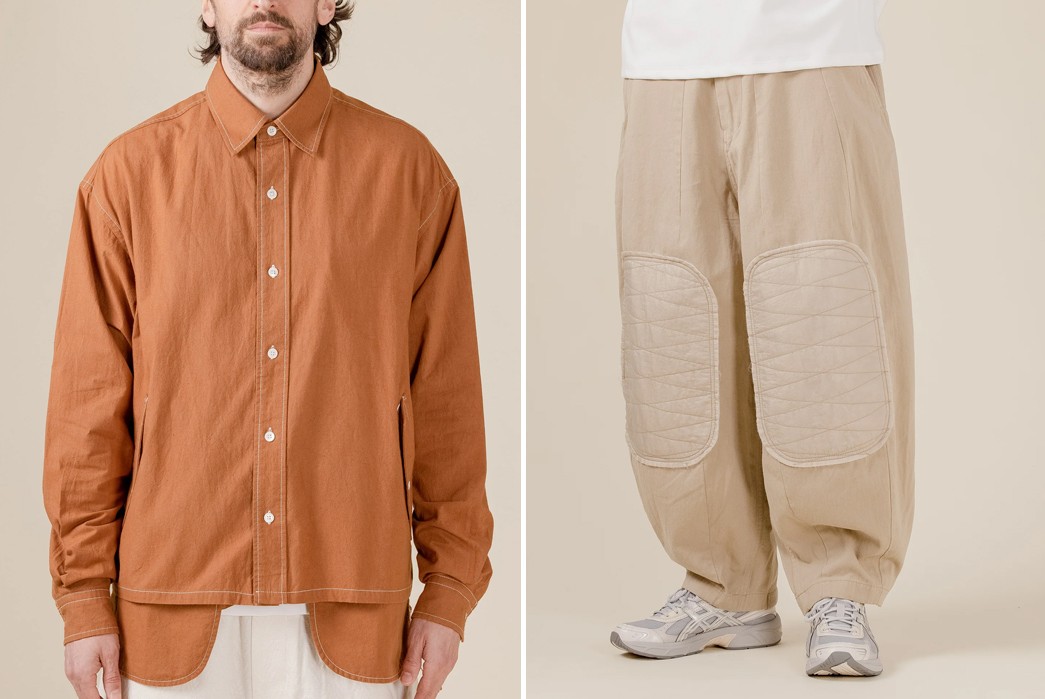 What-It's-Seoul-About---South-Korean-Menswear-&-Streetwear-Merely-Made-Vintage-Nap-Cropped-Overshirt-and-Quilt-Detsisl-Nomadic-Pants