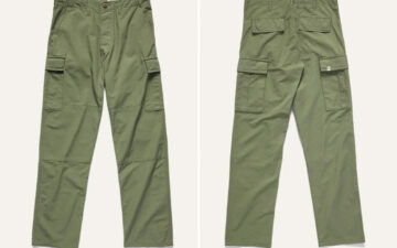 Ginew-Launches-its-First-Cargo-Pants-Front-and-back