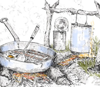 How-to-Get-Into-Camping-Part-2-Setting-up-Camp,-Cooking,-&-Thriving-Image-via-Z.-P.-Liollio
