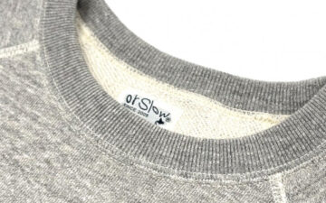 orSlow's-Loopwheel-Crewneck-Channels-Mid-Century-Athletic-Excellence-front-top-part