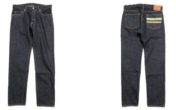 Social-Momotaro-Jeans-x-HINOYA-Special-Order---Momotaro-style-WWII-Model---H0105SP12-Front-and-back