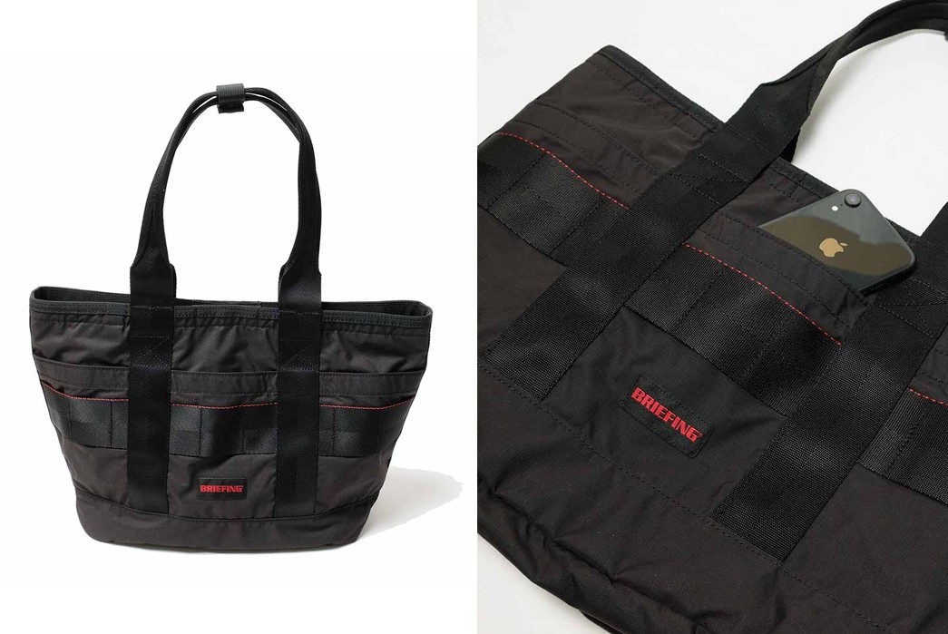 Techwear-Totes---Five-Plus-One-black-bag-front