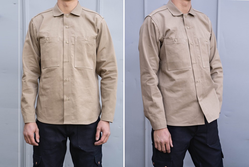 The-Tuff-Stuff---5-Modern-American-Workwear-Fashion-Brands-to-Know-Orchard-Shirt-in-10-oz.-Japanese-Selvedge-Twill-avaialble-for-$279-from-Grease-Point-Workwear.