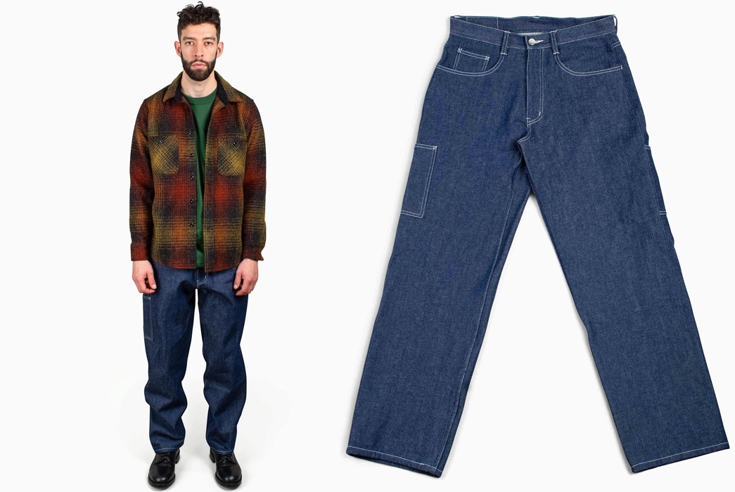 The-Tuff-Stuff---5-Modern-American-Workwear-Fashion-Brands-to-Know-Randy's-Garments-7-Pocket-Jean-in-Raw-American-Denim,-available-for-$210-from-Lost-&-Found.