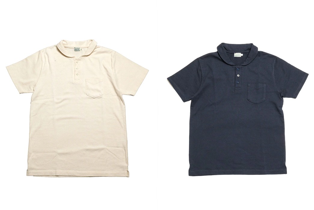 Burgus Plus Shakes Things Up with Shawl Collar Polo