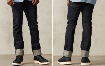Fix-Up-Your-Denim-Game-with-Iron-Heart's-Broken-Twill-14-oz.-IH-777-SBR14-Front-and-back-model-bottom-part