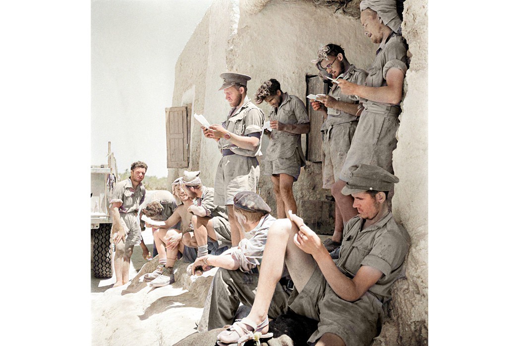 How-to-Get-Into-Camping-Part-3-Garb-and-Grappling-With-Nature-British-troops-famously-wore-shorts-in-North-Africa-during-World-War-II.-Image-via-Militaria-&-History.