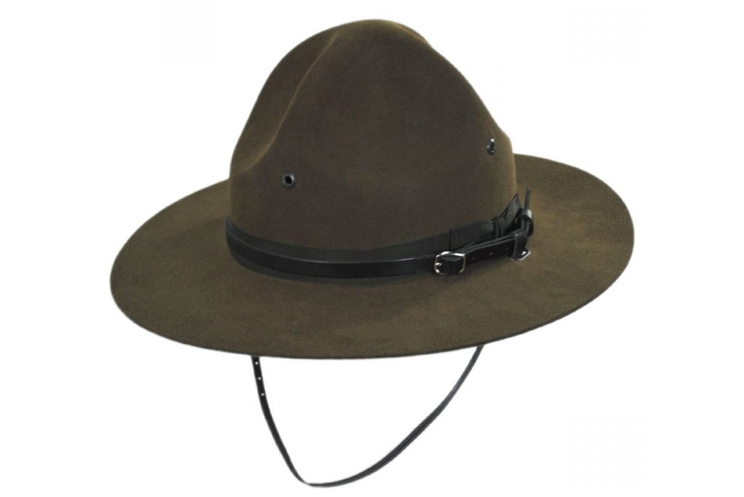 How-to-Get-Into-Camping-Part-3-Garb-and-Grappling-With-Nature-The-Stetson-Wool-Felt-Campaign-Hat-is-available-from-Village-Hat-Shop-for-the-sale-price-of-$153.60.
