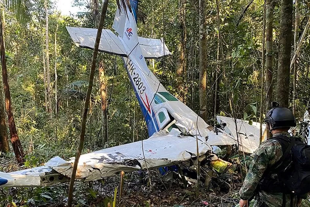How-to-Get-Into-Camping-Part-3-Garb-and-Grappling-With-Nature-This-is-the-Cessna-206-airplane-that-crashed-on-May-1st-in-Colombia.-Image-via-BBC-Reuters.