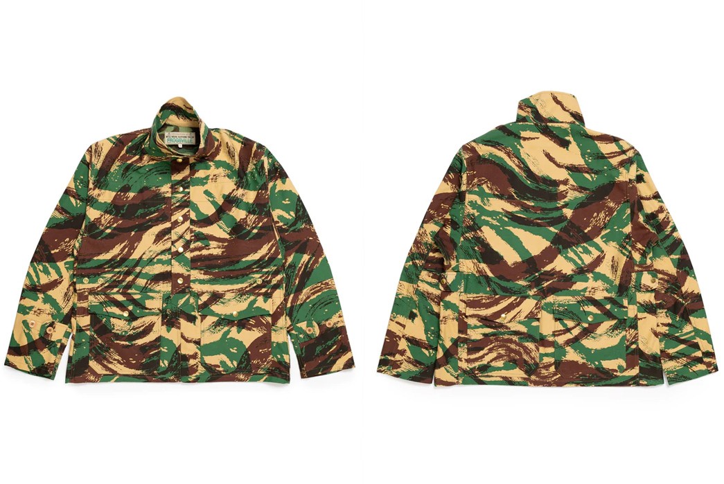 Mister Freedom's Lizard Camo One-Zero Smock is a Cold-Blooded Pullover