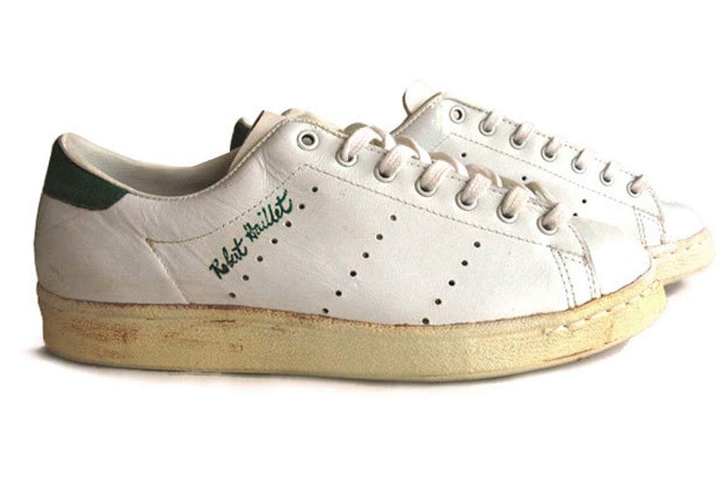 Serving-in-Style---Tennis-Wear-Through-the-Years-A-pair-of-original-Adidas-Robert-Haillet-Sneakers-via-1959
