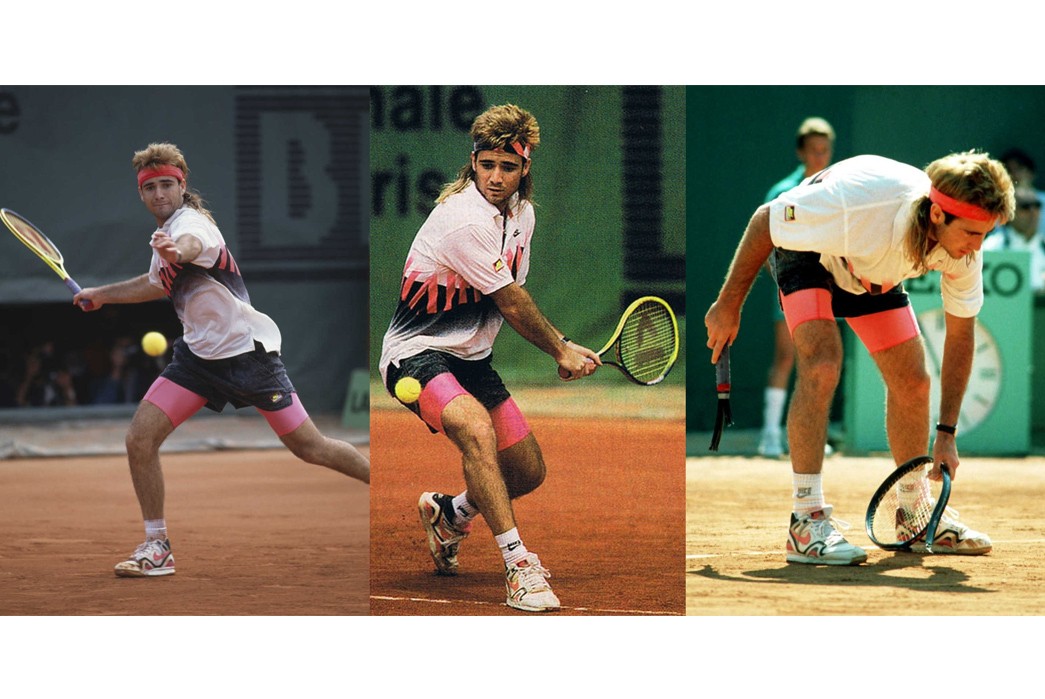 Serving-in-Style---Tennis-Wear-Through-the-Years-Andre-Agassi-in-Nike-Air-Tech-Challenge-IIs-via-KicksOnFire