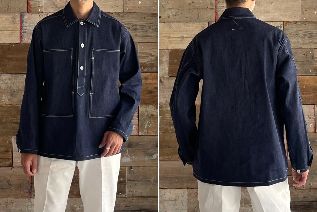 Wartime-Blues-Part-2---Denim-Uniforms-of-the-U.S.-Army-US-Army-Pullover,-$235-from-Anatomica