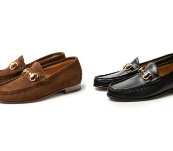 Yuketen's-Moc-Ischia-Loafers-are-a-Bit-Brilliant-Brown-and-black-side-top