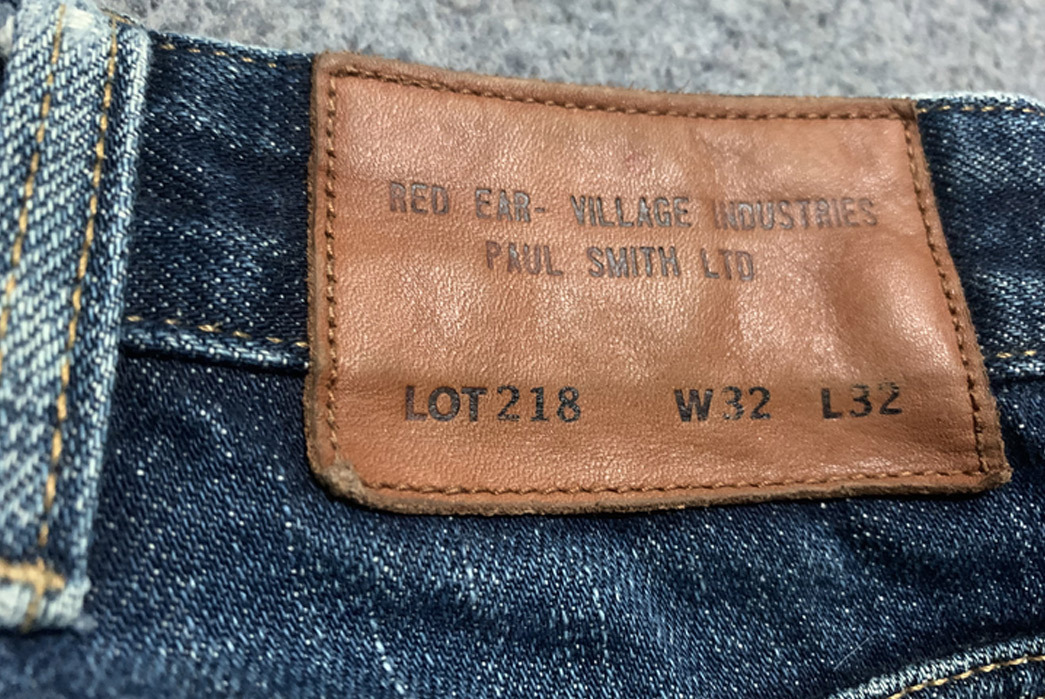 Fade Friday - Paul Smith Red Ear Selvedge Lot 218 (5 Years, Unknown Washes)