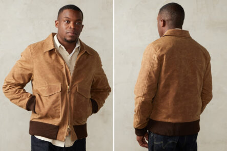 Division-Road-Collabs-with-Dehen-1920-on-Martexin-Waxed-Carrier-Jacket-Front-and-side-back-model