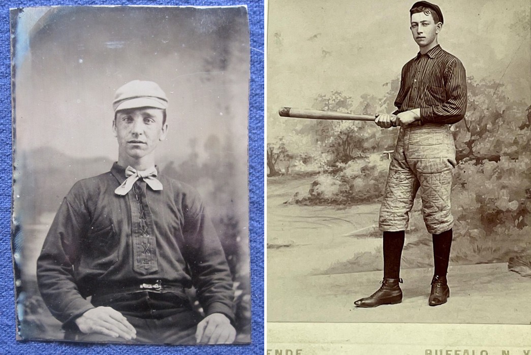 How-Baseball-Influenced-Menswear-Pt.-1-(Left)-1870s-baseball-player-via-James-Mountain-Antiques-(Right)-1880s-baseball-player-via-Invaluable.