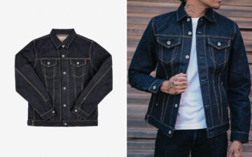 Iron-Heart's-'Lefty'-Modifed-Type-III-Denim-Jacket-is-Back-in-Stock--front-and-front-model