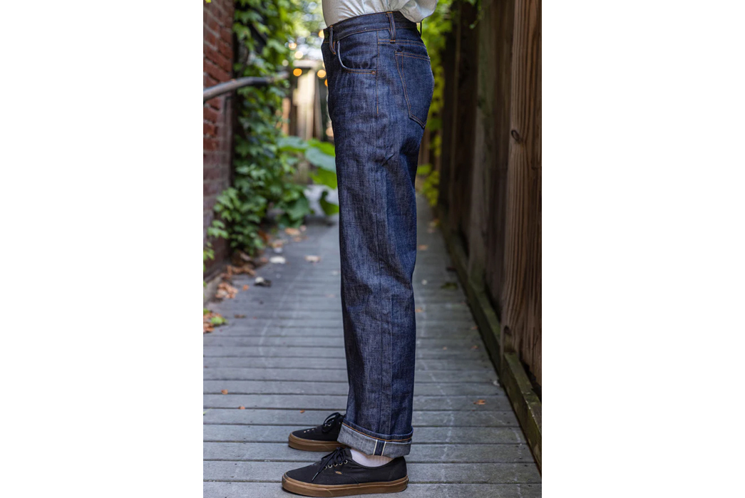 Left Field NYC Issues its Smokestacks Cut in Lee-Style 11.5 oz. Jelt Denim