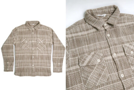 3sixteen-Issues-its-Staple-Crosscut-Flannel-in-Highly-Textured-Alabaster-Jacquard