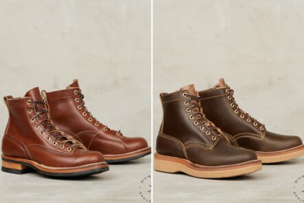 Division-Road-Drops-New-Duo-of-Collab-Boots-with-White's-Light-brown-and-dark-brown-front-side