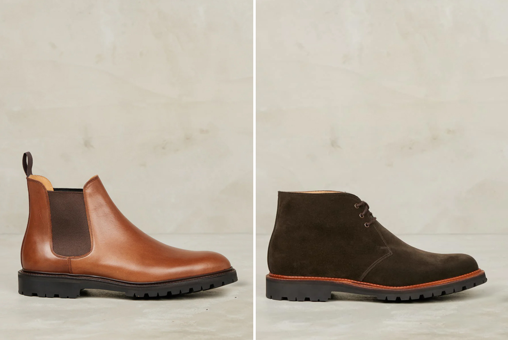 Division-Road's-Latest-Crockett-&-Jones-Collab-Exudes-British-Bootmaking-Excellence-brown-and-green-side