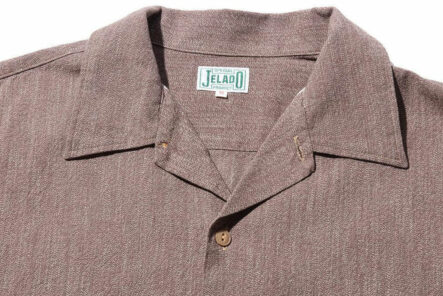 Jelado's-Latest-Workshirt-is-Inspired-by-Vintage-Workwear-Brand,-OX-Hide-Top-front-part