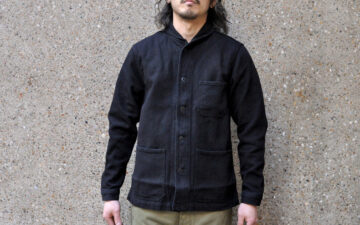 Momotaro-Sews-up-Double-Black-12-oz.-Dobby-Coverall-Jacket-Front-model
