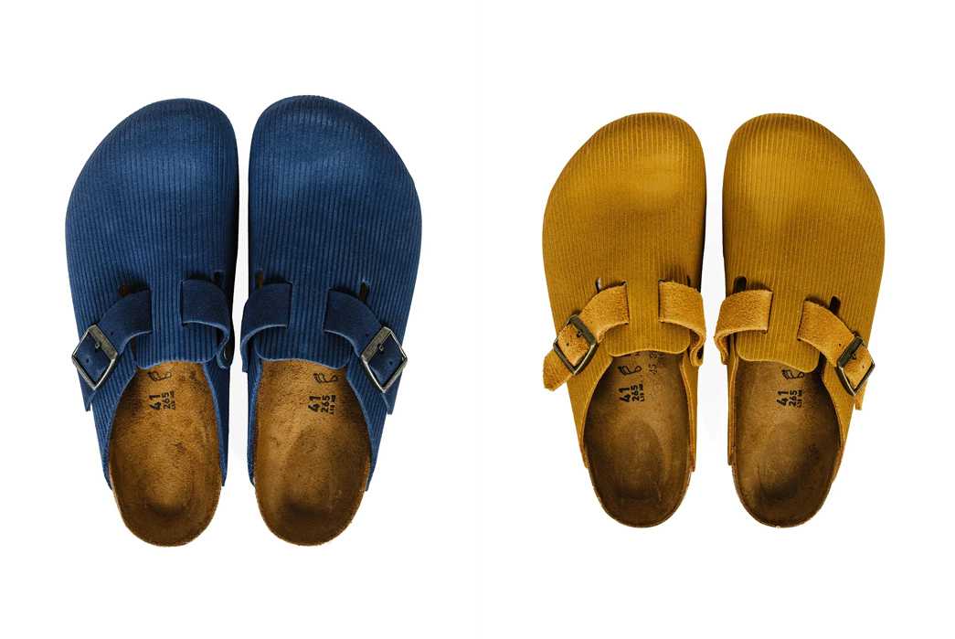 Read-Between-the-Lines-with-Birkenstock's-Suede-Corduroy-Bostons-blue-and-yellow-top