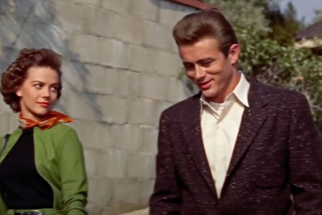 Working-Titles---Rebel-Without-a-Cause-Jim-flirts-with-Judy-in-his-speckled-tweed-jacket.-Image-via-Warner-Bros.